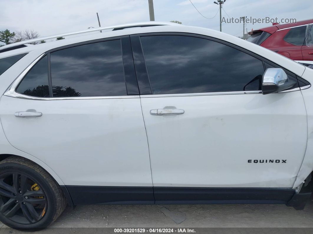 2019 Chevrolet Equinox Premier White vin: 3GNAXYEX6KS634811