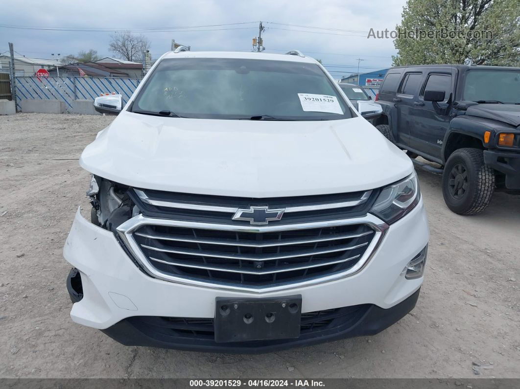 2019 Chevrolet Equinox Premier White vin: 3GNAXYEX6KS634811