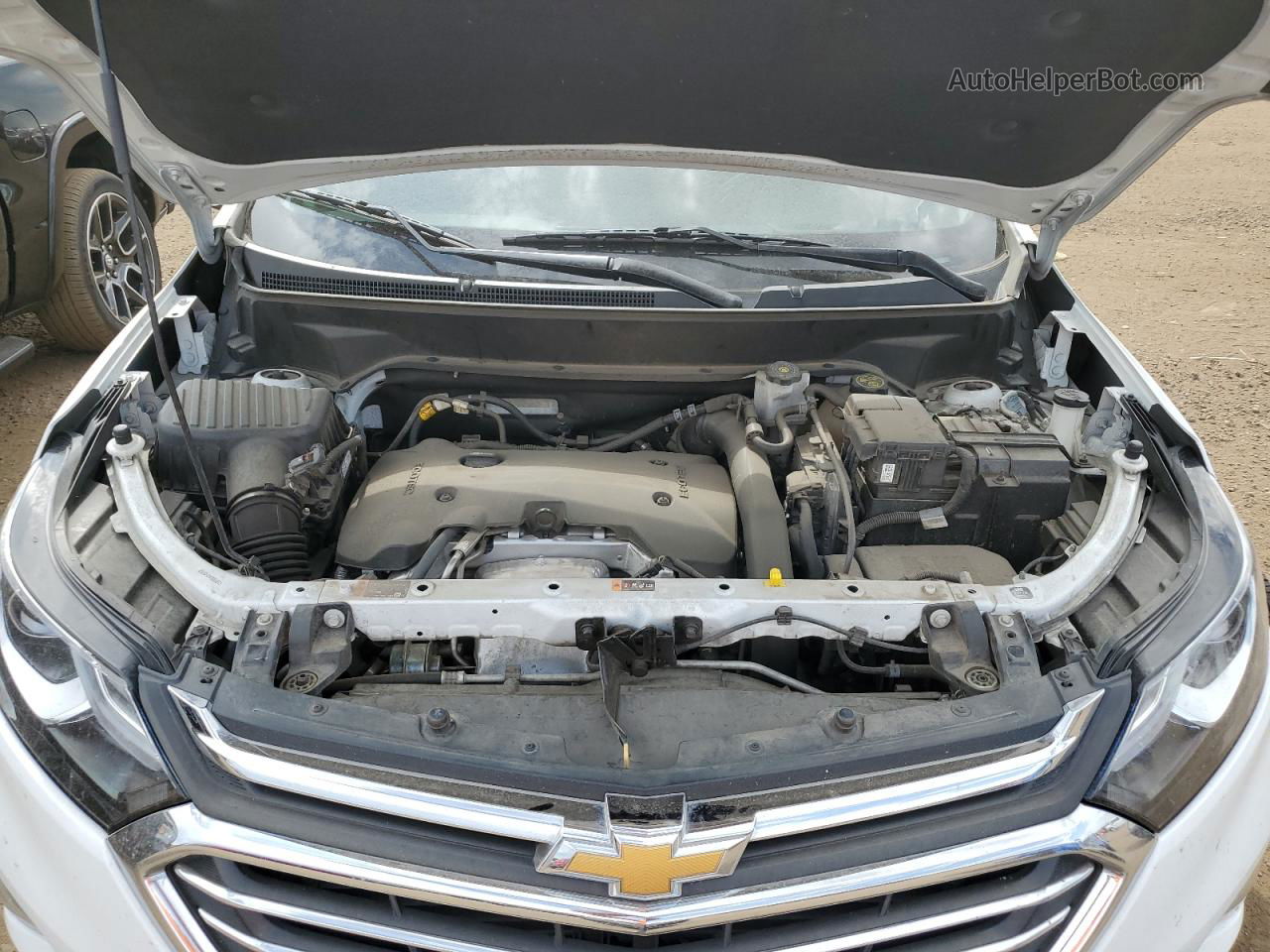 2020 Chevrolet Equinox Premier White vin: 3GNAXYEX8LS680562