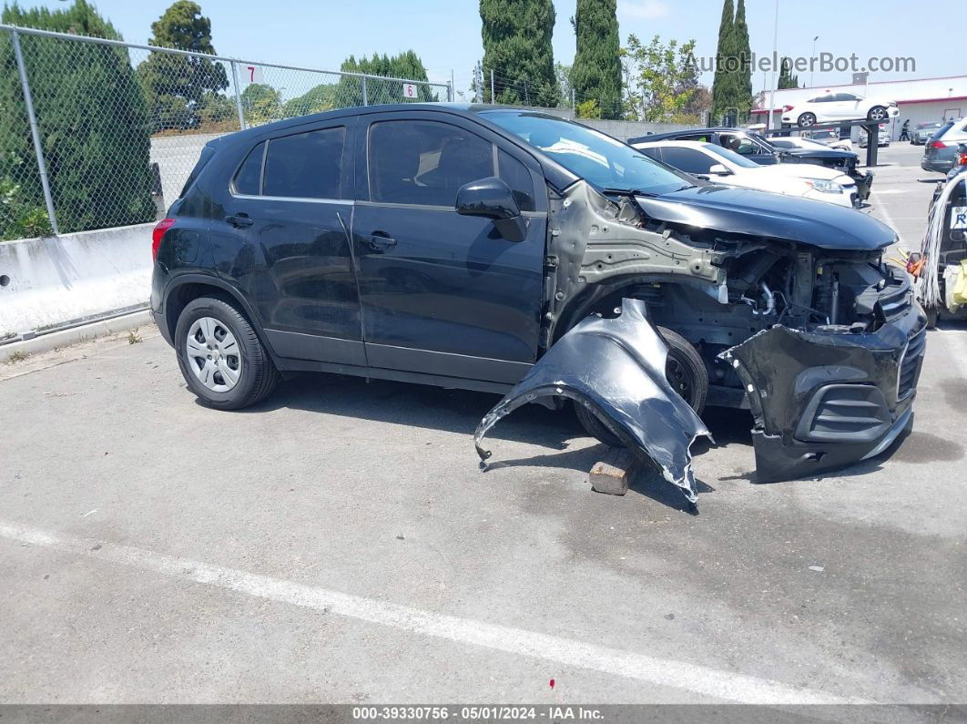 2019 Chevrolet Trax Ls Черный vin: 3GNCJKSB0KL175088