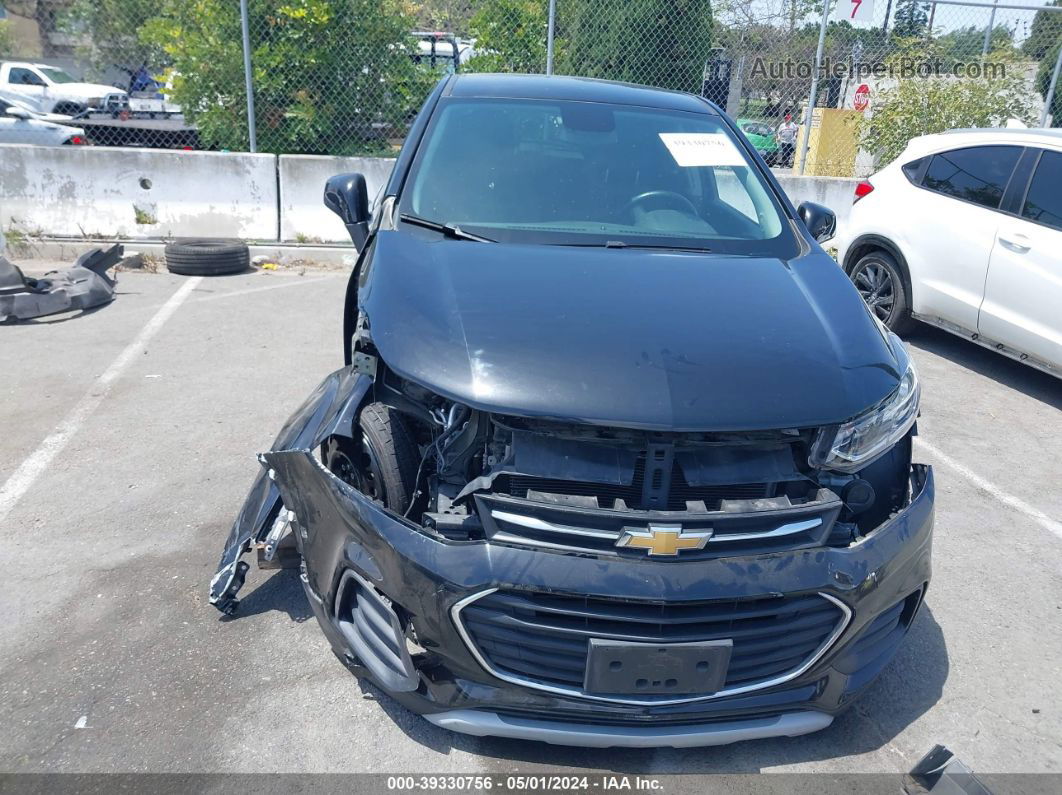 2019 Chevrolet Trax Ls Black vin: 3GNCJKSB0KL175088