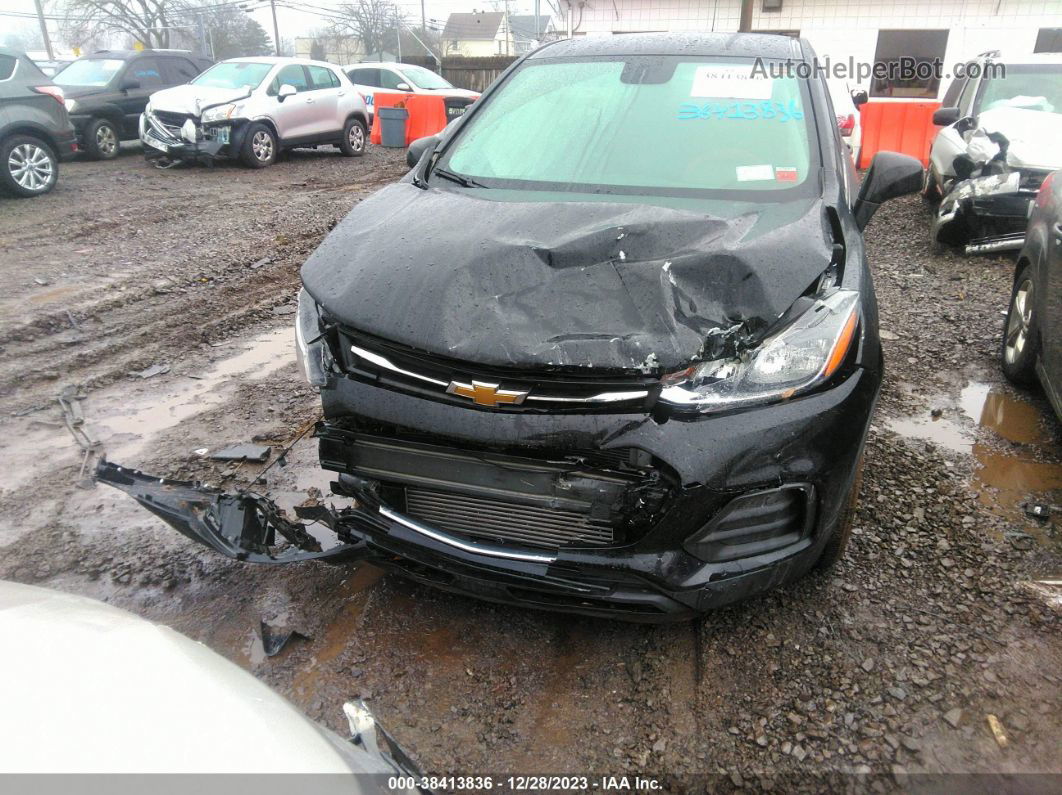 2019 Chevrolet Trax Ls Black vin: 3GNCJKSB0KL318086