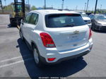 2019 Chevrolet Trax Ls White vin: 3GNCJKSB0KL381611