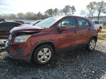 2016 Chevrolet Trax Ls Burgundy vin: 3GNCJKSB2GL140205