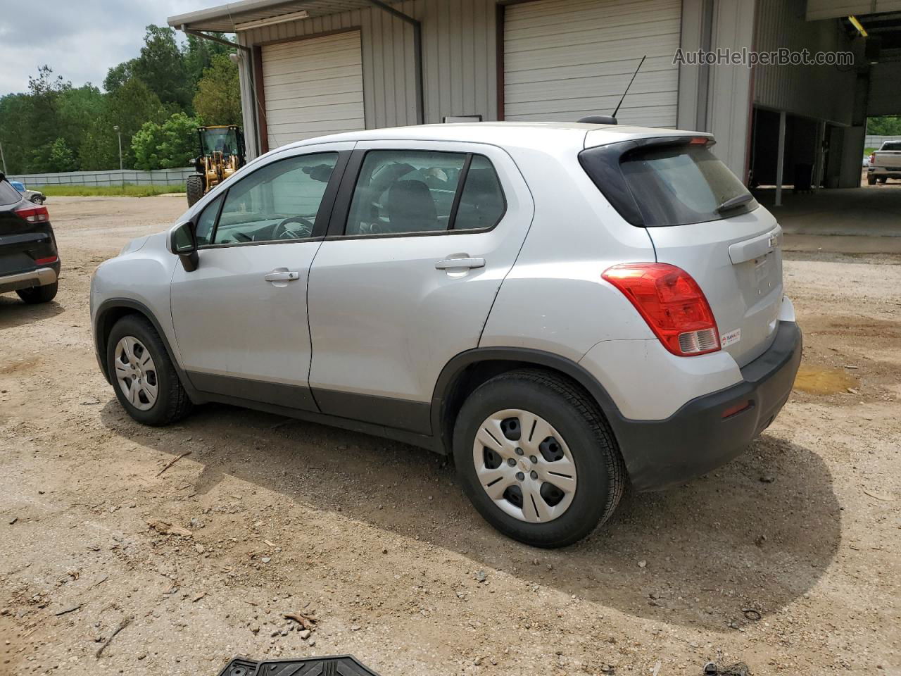 2016 Chevrolet Trax Ls Silver vin: 3GNCJKSB2GL266922