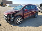 2016 Chevrolet Trax Ls Maroon vin: 3GNCJKSB3GL150998