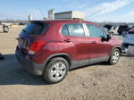 2016 Chevrolet Trax Ls Maroon vin: 3GNCJKSB3GL150998