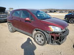 2016 Chevrolet Trax Ls Maroon vin: 3GNCJKSB3GL150998