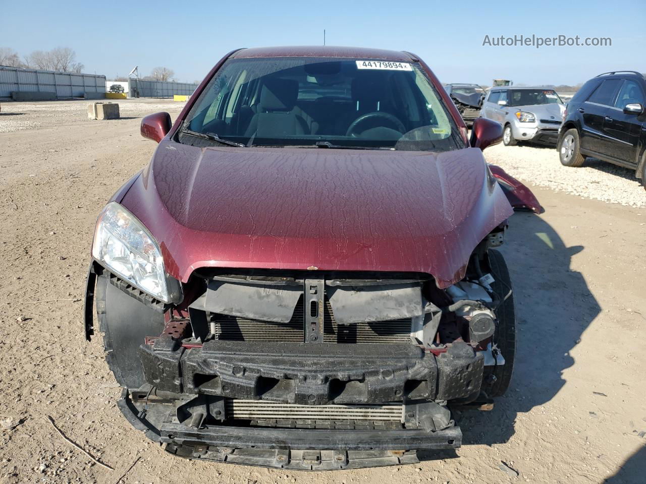 2016 Chevrolet Trax Ls Maroon vin: 3GNCJKSB3GL150998