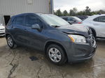 2016 Chevrolet Trax Ls Charcoal vin: 3GNCJKSB3GL237803