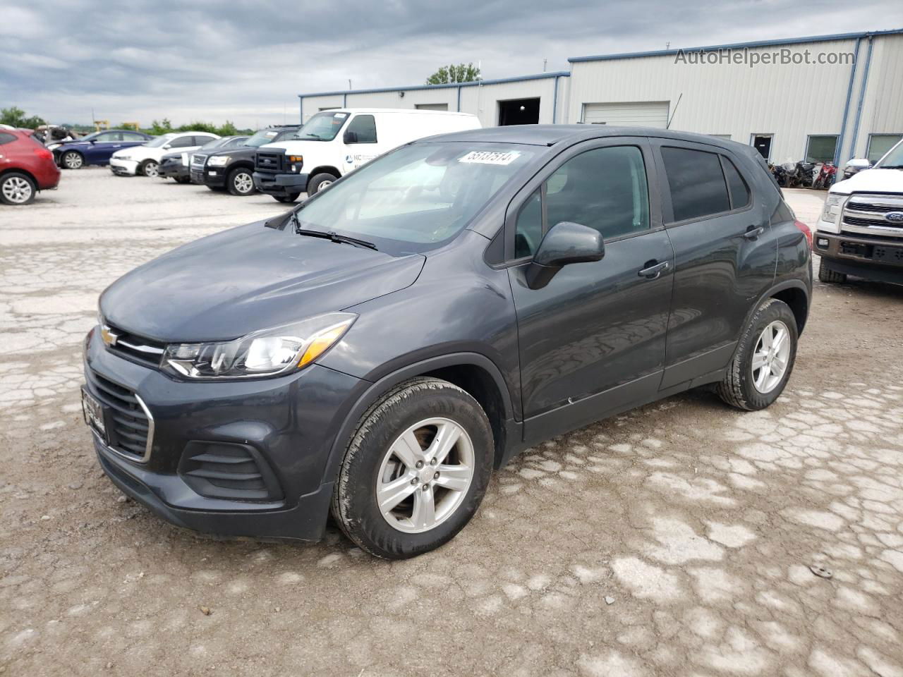 2019 Chevrolet Trax Ls Угольный vin: 3GNCJKSB4KL254294