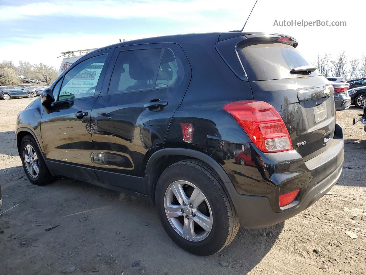 2019 Chevrolet Trax Ls Black vin: 3GNCJKSB4KL350457