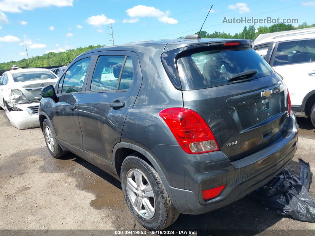 2019 Chevrolet Trax Ls Black vin: 3GNCJKSB4KL395463