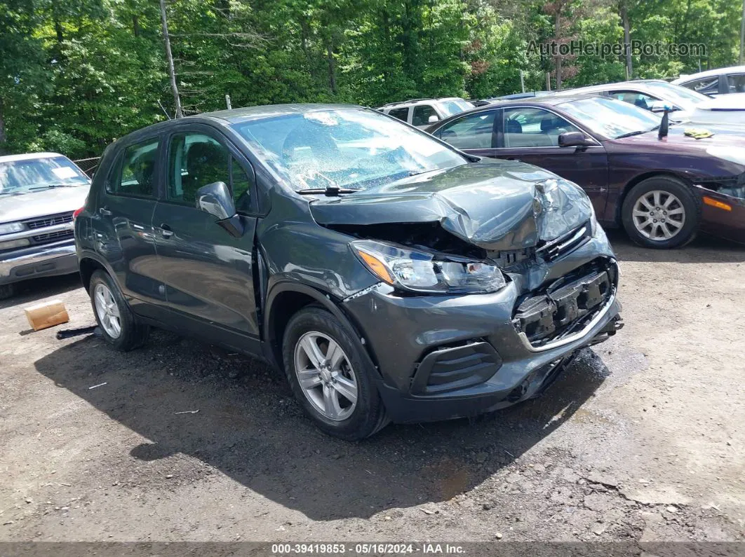 2019 Chevrolet Trax Ls Black vin: 3GNCJKSB4KL395463