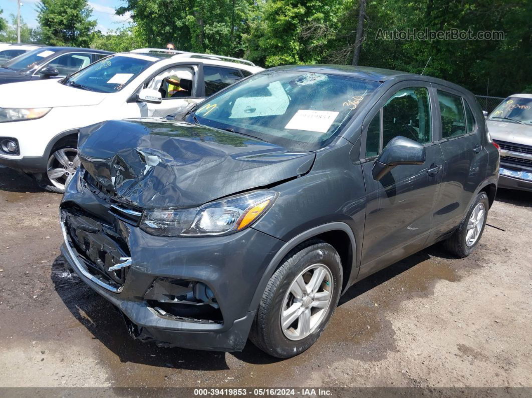 2019 Chevrolet Trax Ls Black vin: 3GNCJKSB4KL395463