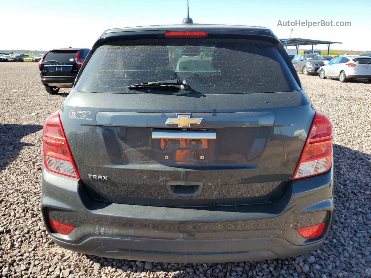 2019 Chevrolet Trax Ls Gray vin: 3GNCJKSB5KL132575