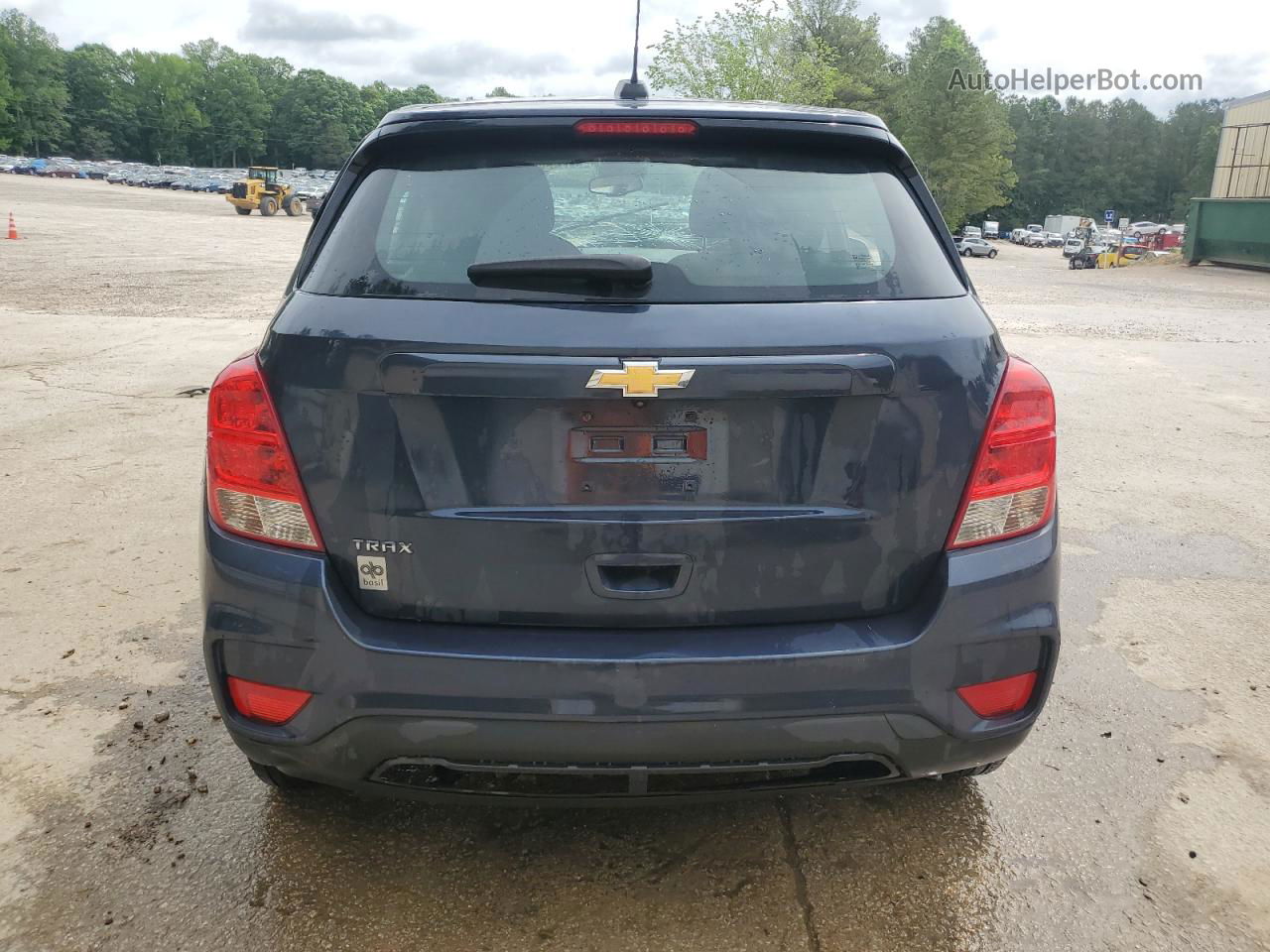 2019 Chevrolet Trax Ls Blue vin: 3GNCJKSB5KL193358