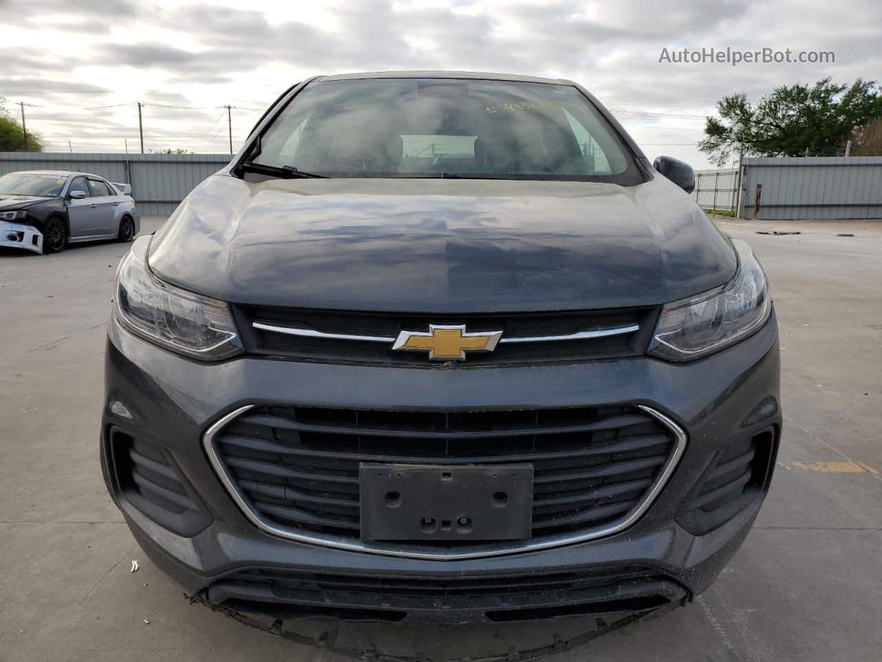 2019 Chevrolet Trax Ls Charcoal vin: 3GNCJKSB5KL308816