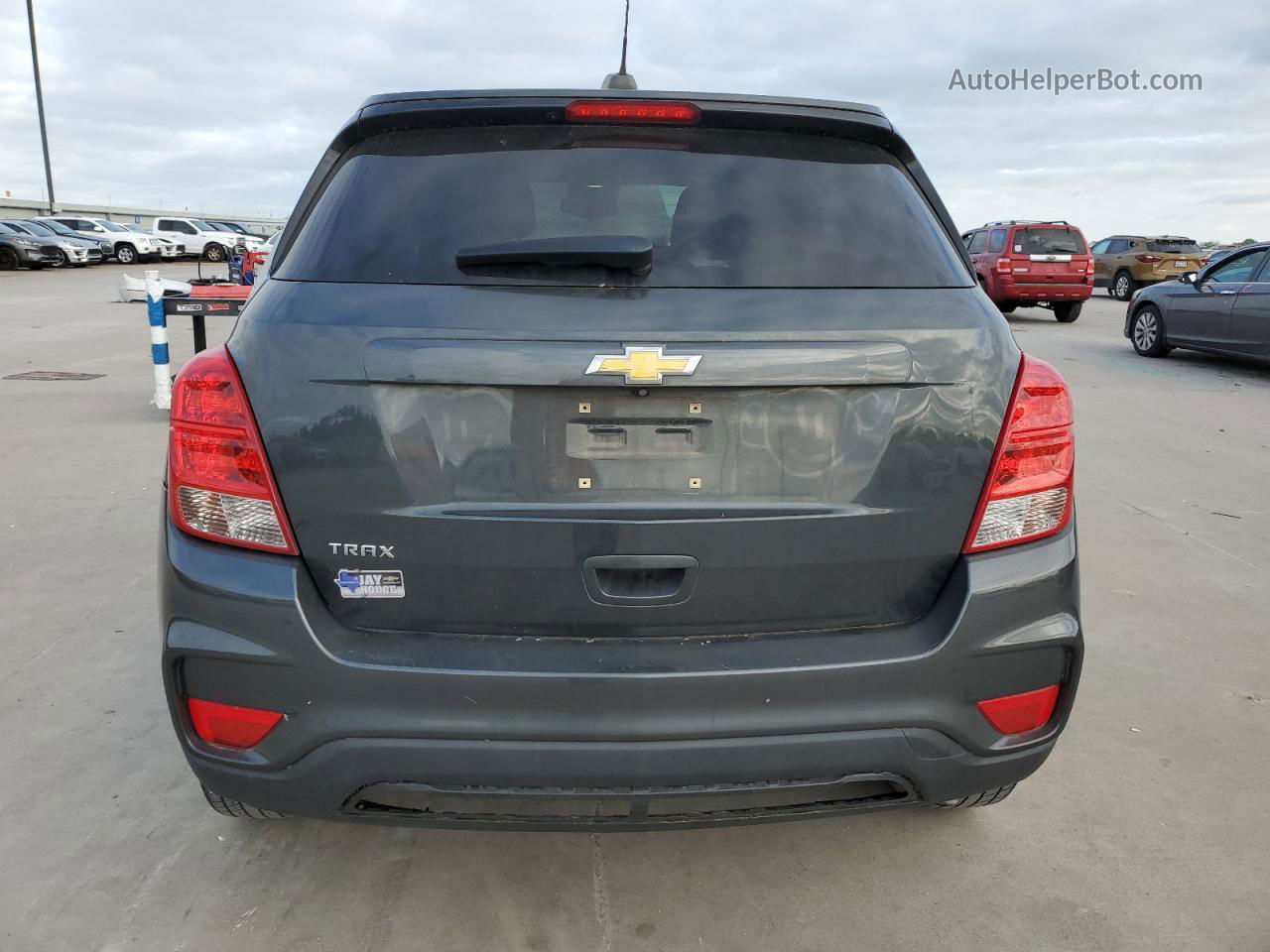 2019 Chevrolet Trax Ls Charcoal vin: 3GNCJKSB5KL308816