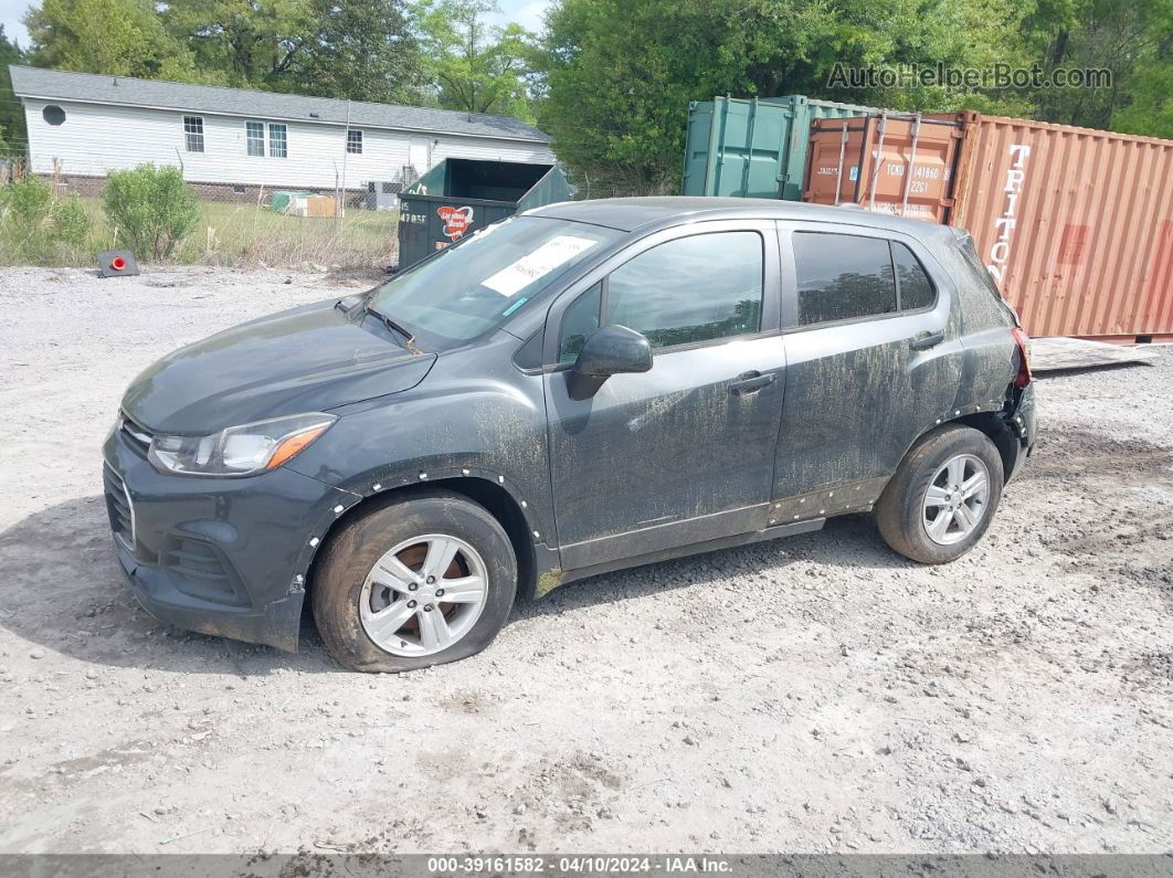 2019 Chevrolet Trax Ls Black vin: 3GNCJKSB5KL337040