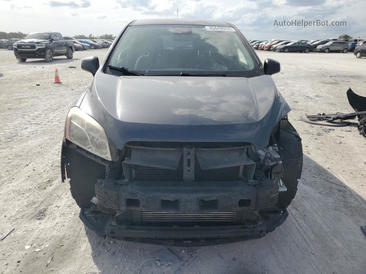 2016 Chevrolet Trax Ls Gray vin: 3GNCJKSB6GL127182