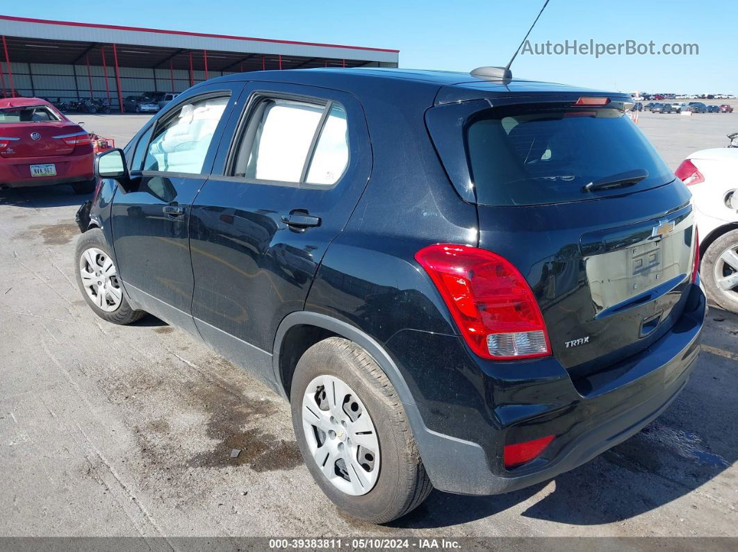 2019 Chevrolet Trax Ls Черный vin: 3GNCJKSB6KL161177