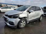 2019 Chevrolet Trax Ls Серебряный vin: 3GNCJKSB6KL262462