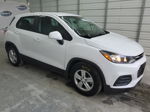 2019 Chevrolet Trax Ls White vin: 3GNCJKSB7KL234122