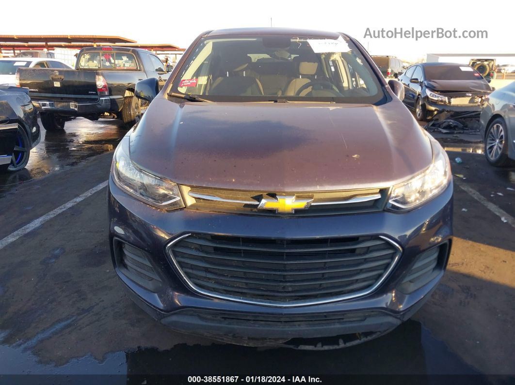 2019 Chevrolet Trax Ls Purple vin: 3GNCJKSB7KL238509