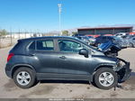 2019 Chevrolet Trax Ls Gray vin: 3GNCJKSB7KL258520