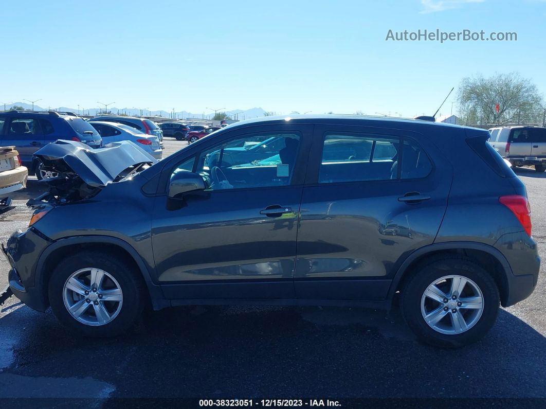 2019 Chevrolet Trax Ls Gray vin: 3GNCJKSB7KL258520