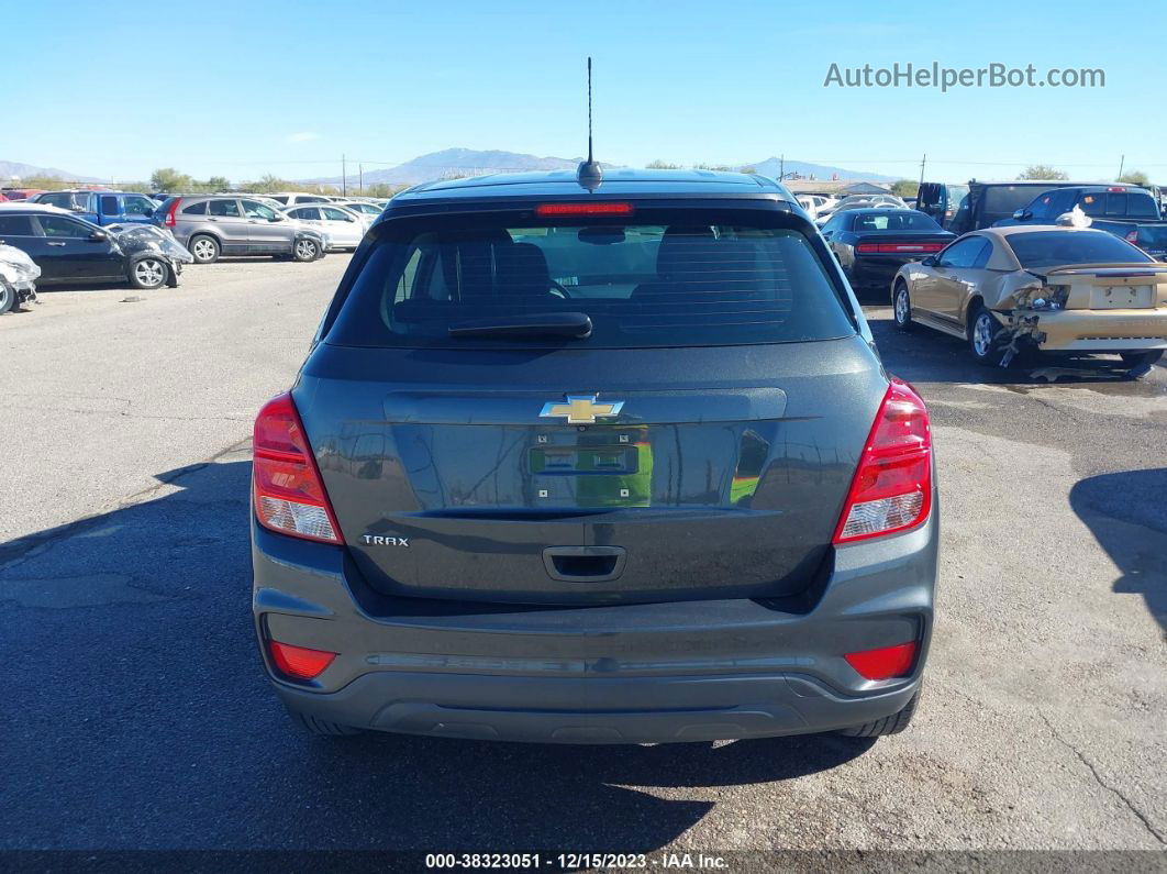 2019 Chevrolet Trax Ls Gray vin: 3GNCJKSB7KL258520