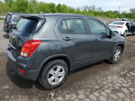 2019 Chevrolet Trax Ls Gray vin: 3GNCJKSB7KL387938