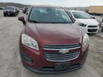 2016 Chevrolet Trax Ls Бордовый vin: 3GNCJKSB8GL248781