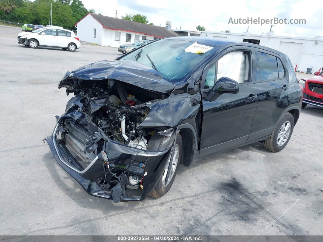 2019 Chevrolet Trax Ls Черный vin: 3GNCJKSB8KL362837