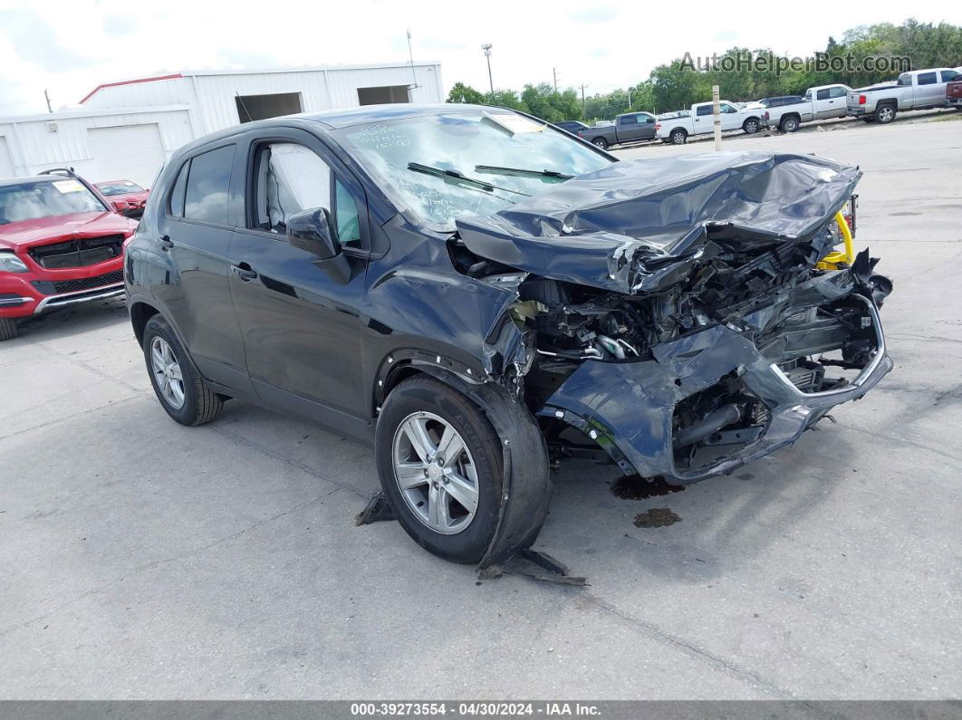 2019 Chevrolet Trax Ls Black vin: 3GNCJKSB8KL362837