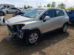 2016 Chevrolet Trax Ls Beige vin: 3GNCJKSB9GL275066