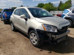 2016 Chevrolet Trax Ls Beige vin: 3GNCJKSB9GL275066