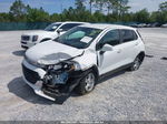 2019 Chevrolet Trax Ls White vin: 3GNCJKSB9KL214275