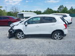 2019 Chevrolet Trax Ls White vin: 3GNCJKSB9KL214275