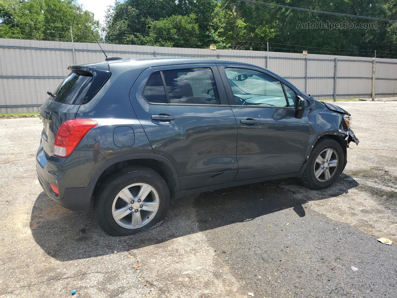 2019 Chevrolet Trax Ls Серый vin: 3GNCJKSB9KL381347