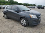 2016 Chevrolet Trax Ls Gray vin: 3GNCJKSBXGL245557