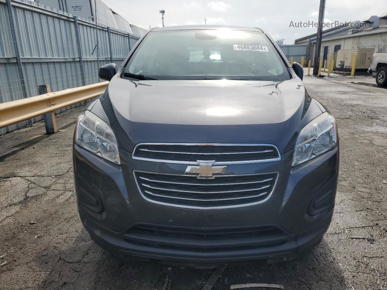 2016 Chevrolet Trax Ls Угольный vin: 3GNCJKSBXGL257594