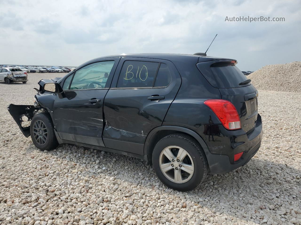 2019 Chevrolet Trax Ls Черный vin: 3GNCJKSBXKL208520