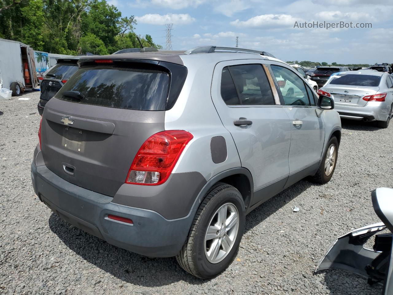 2016 Chevrolet Trax 1lt Two Tone vin: 3GNCJLSB0GL254015