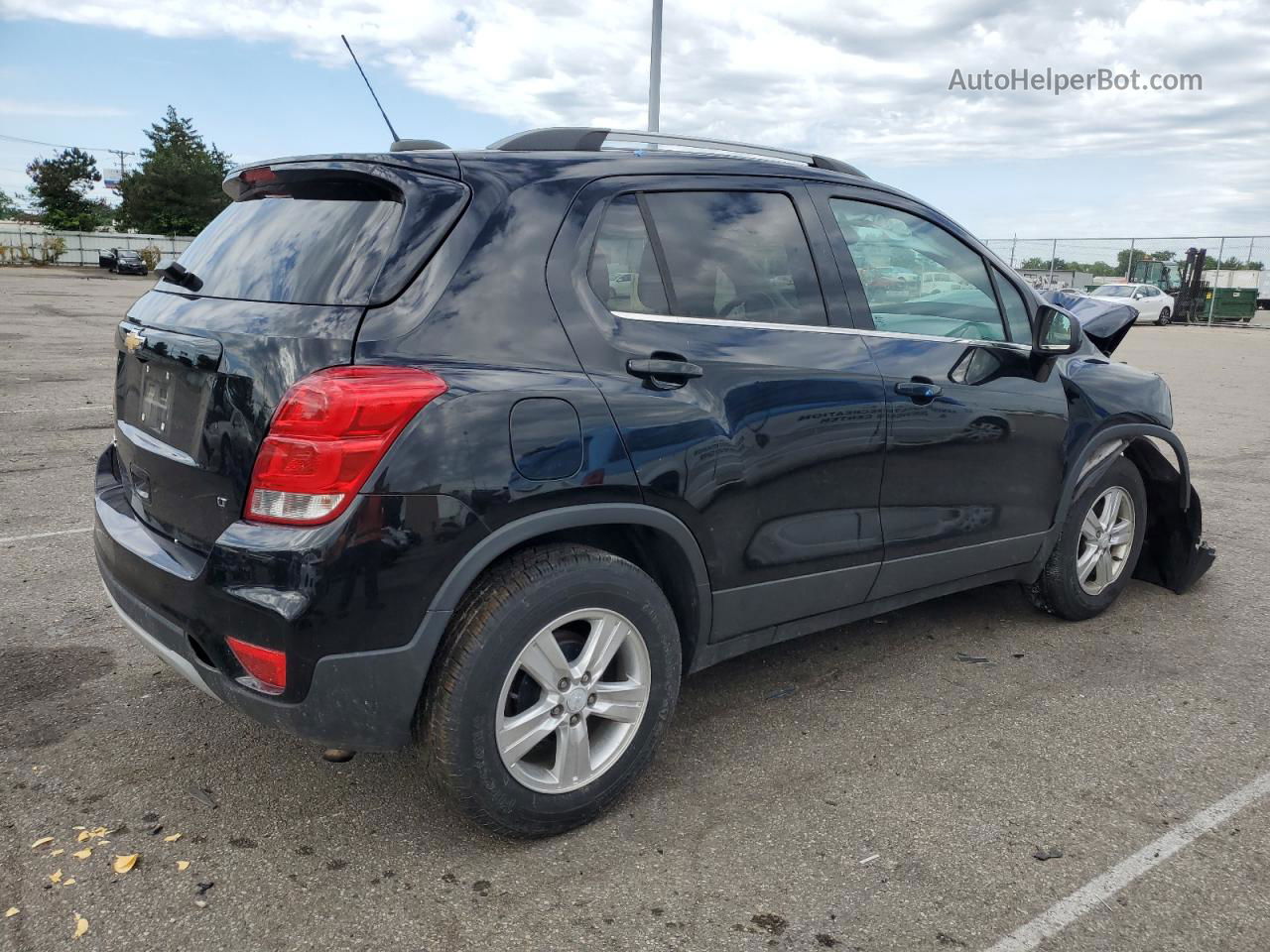 2019 Chevrolet Trax 1lt Черный vin: 3GNCJLSB0KL137351