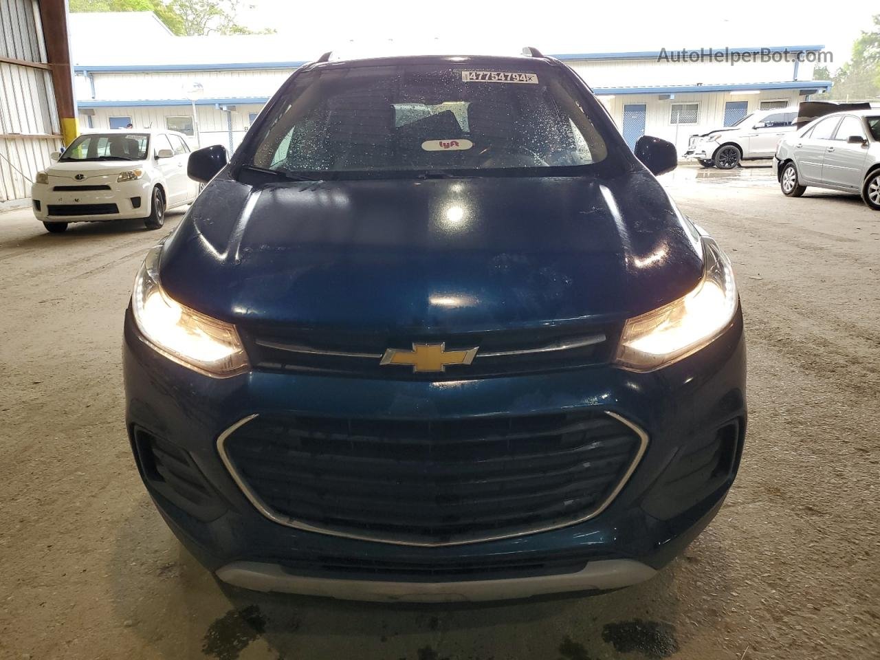 2019 Chevrolet Trax 1lt Blue vin: 3GNCJLSB0KL282194