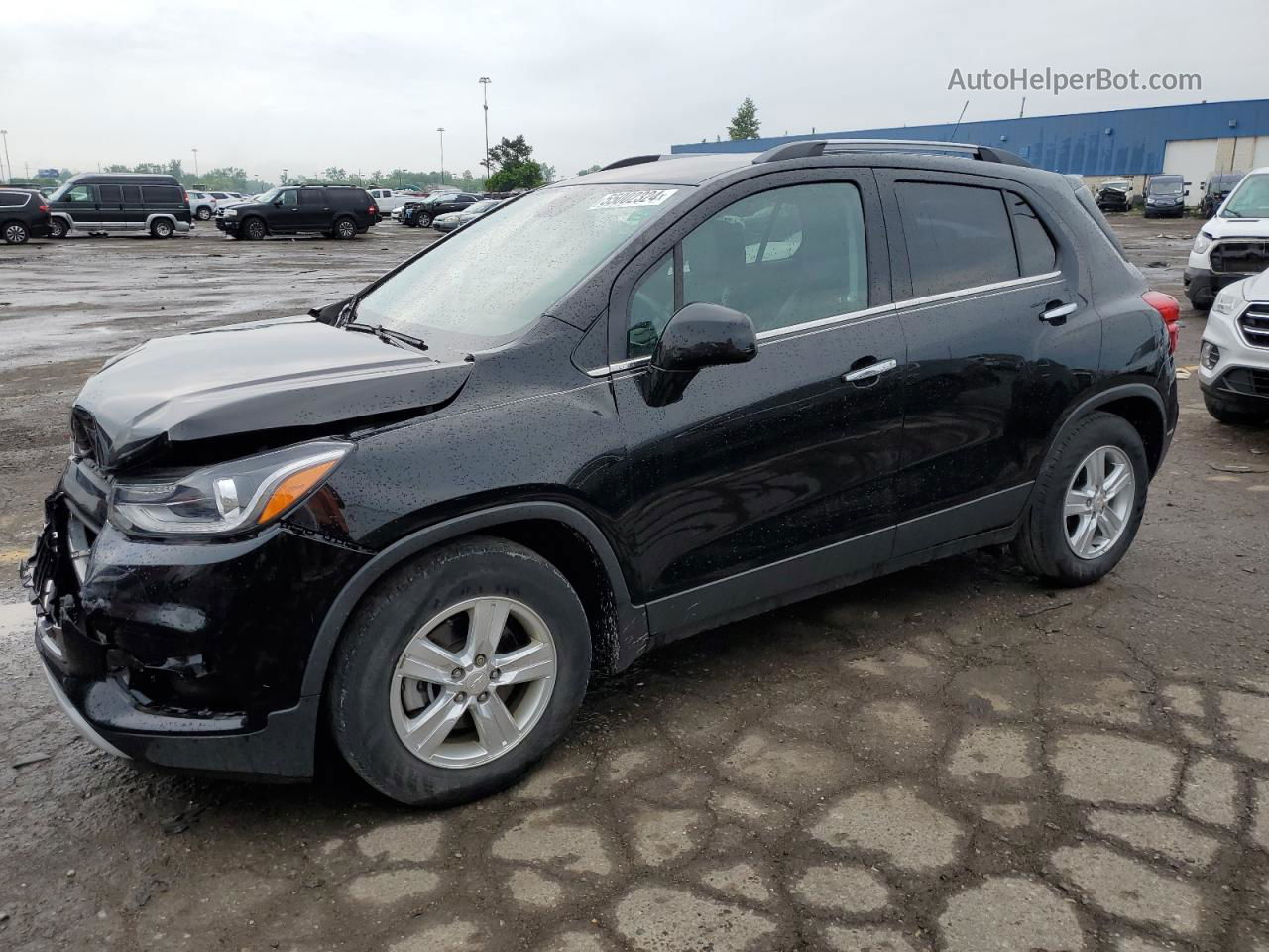 2019 Chevrolet Trax 1lt Black vin: 3GNCJLSB0KL317820