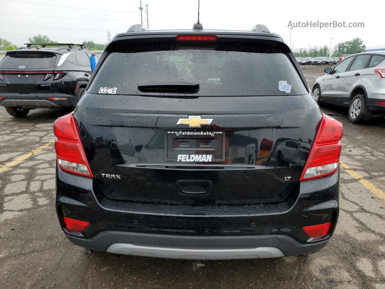 2019 Chevrolet Trax 1lt Black vin: 3GNCJLSB0KL317820