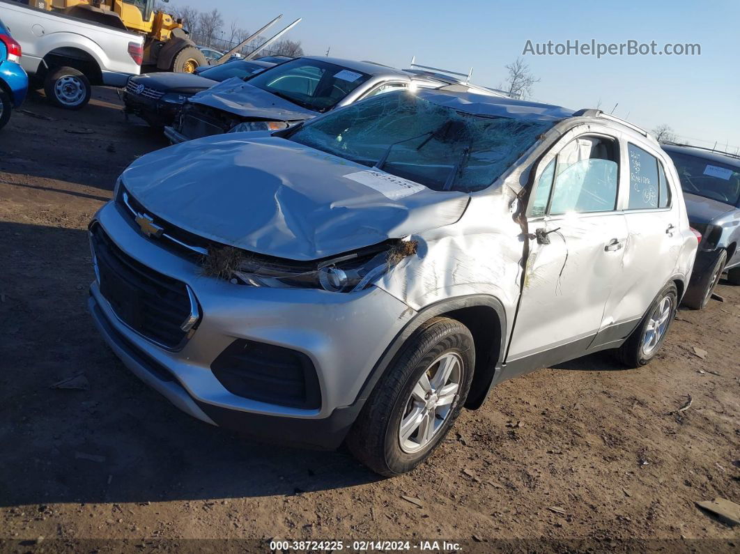 2019 Chevrolet Trax Lt Silver vin: 3GNCJLSB0KL318904